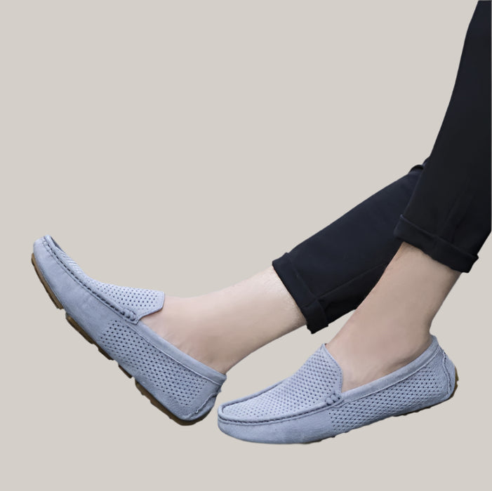 Phanish Classic Loafer Shoes Gray
