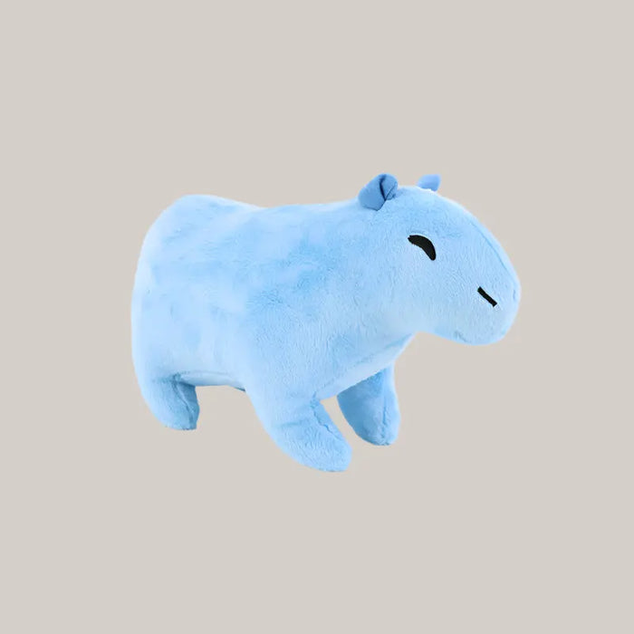 Capybara Plush Toy – 18 or 30 cm, 4 Colors Blue