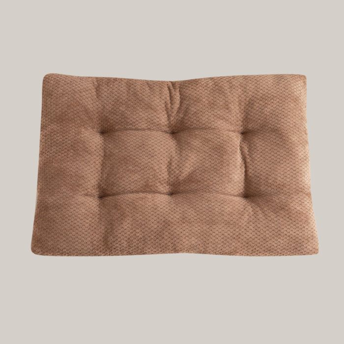 Warm Winter Pet Mat and Cat Bed Khaki