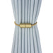 Modern Polyester Curtain Tieback Gold