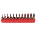 12-Piece Torx Bit Set – T6–T40, Hollow or Solid Solid