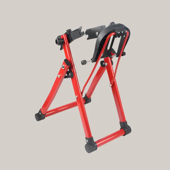 Foldable Bicycle Repair Stand – 4 Colors Red