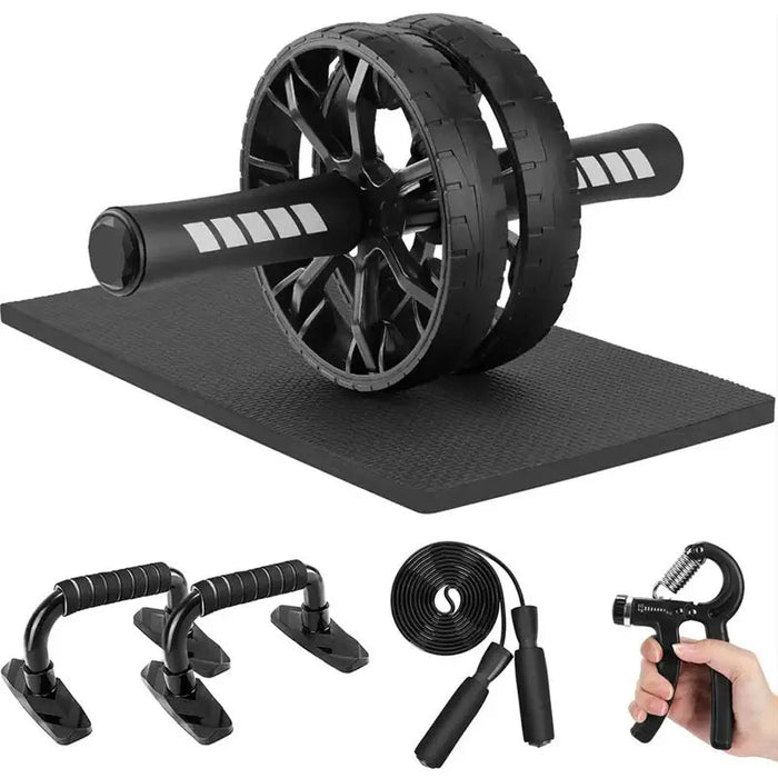 7-Piece Ab Roller Workout Set – 4 Colors