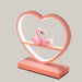 Romantic LED Bedroom Lamp, 11–15W Flamingo