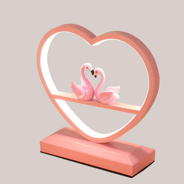 Romantic LED Bedroom Lamp, 11–15W Flamingo