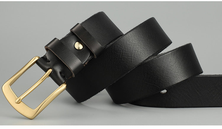 Cowhide Handmade Trend Men's Belts