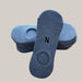 Socks Men And Women Solid Color Boat Socks Dark gray 5PCS