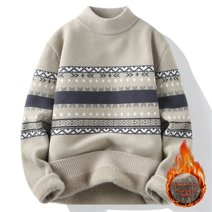 One-piece Velvet Sweater Apricot