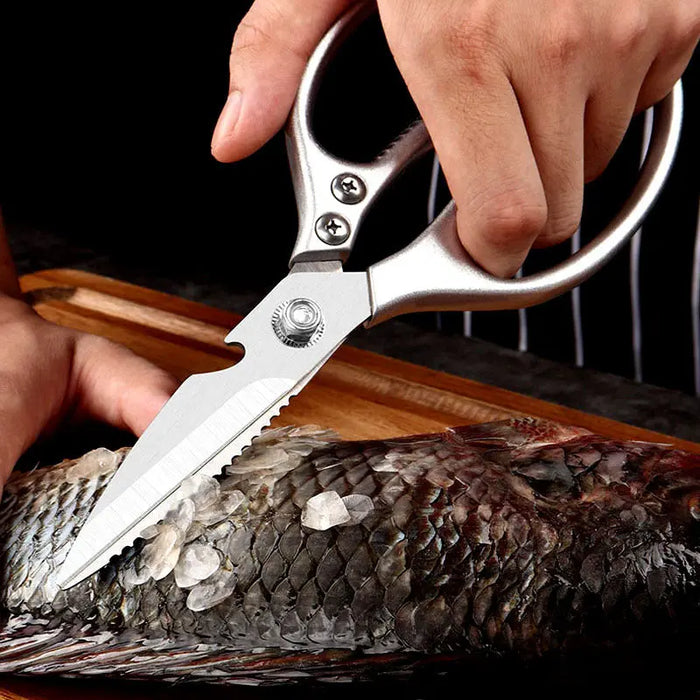 Heavy-Duty Stainless Steel Kitchen Scissors
