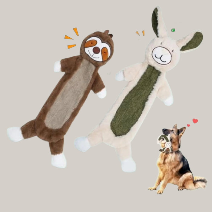 Stuffing-Free Crinkle Dog Toy