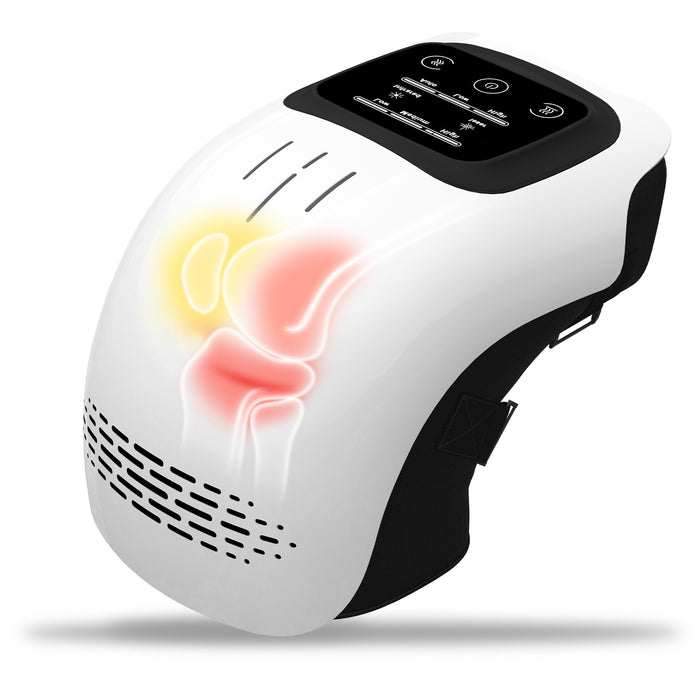 Massager Rechargeable Pain Relief Infrared Laser Vibration Knee Massager