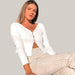 Brief Solid Women Knit Shirt