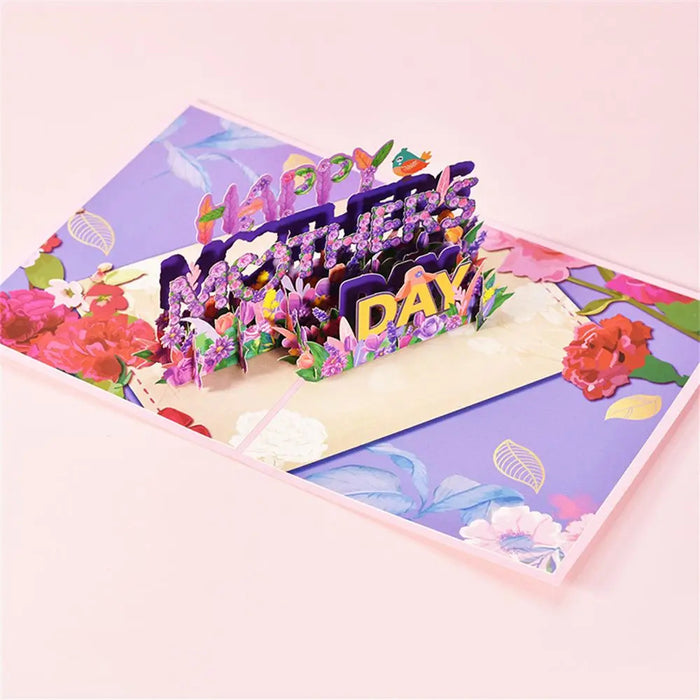 3D PopUp Flower Bouquet Cards Gifts