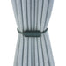 Modern Polyester Curtain Tieback Lake Blue