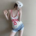 Loose Sleeveless Sports Tank Tops