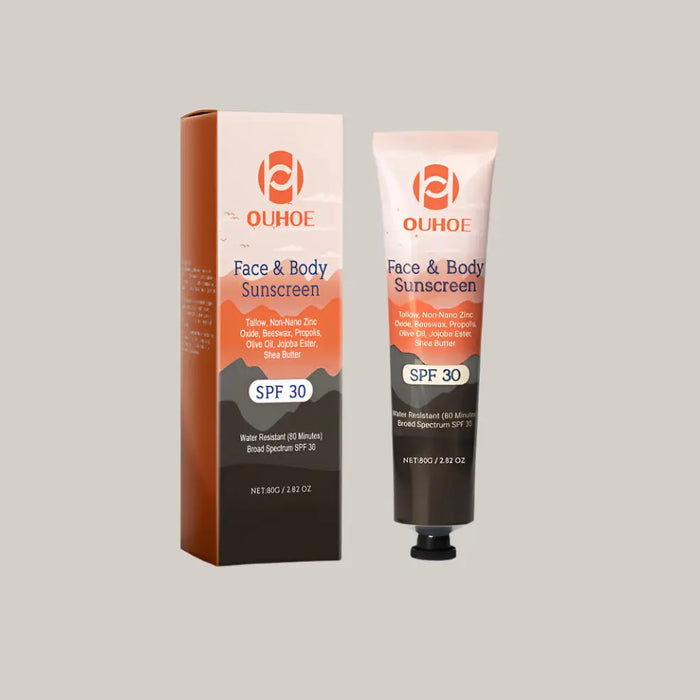 Zinc Oxide, Shea Butter and Jojoba Sunscreen Pink