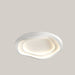 Dimmable Three-Color LED Ceiling Lamp White 40CM