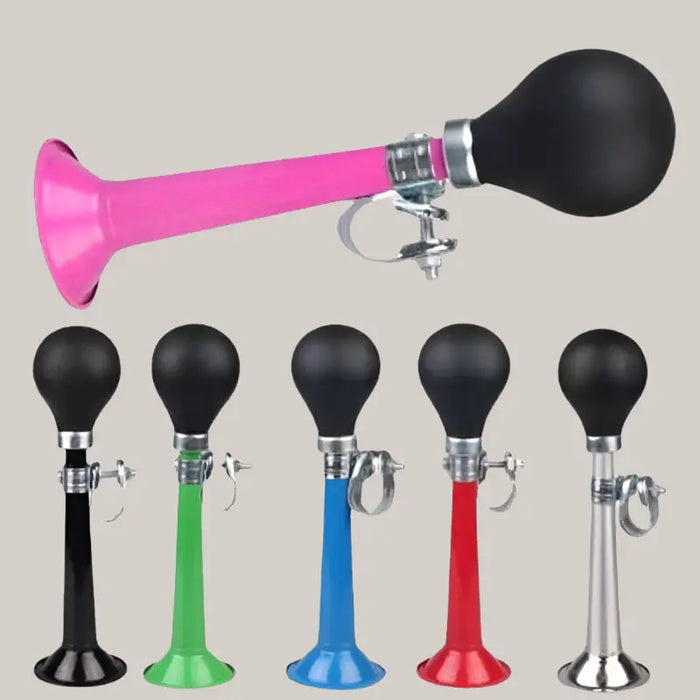 Bicycle Squeeze Bulb Horn – 7/9 in., 6 Colors