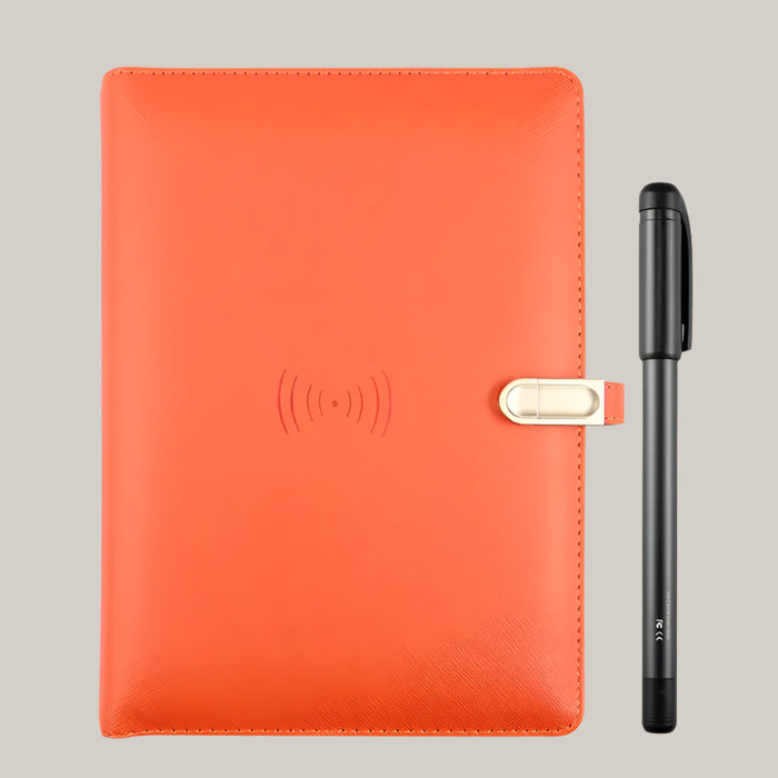 Creative Smartphone Paper Screen Sync Notebook Orange Set USB