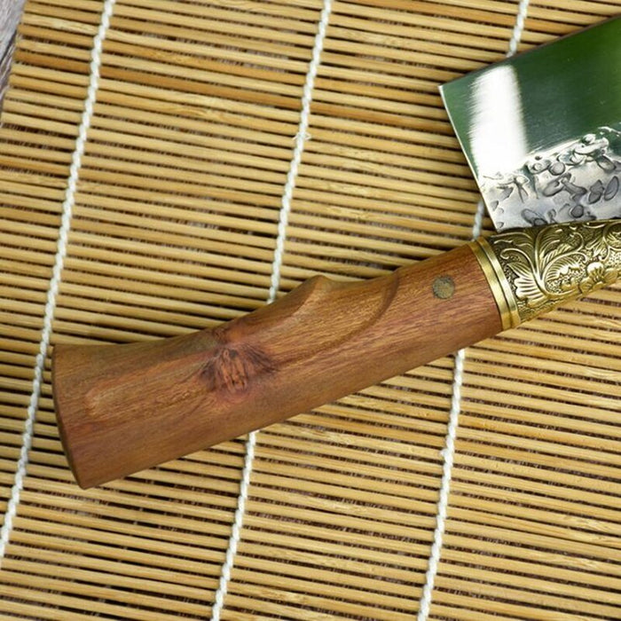 Handcrafted Longquan Kitchen Knife, 30 cm