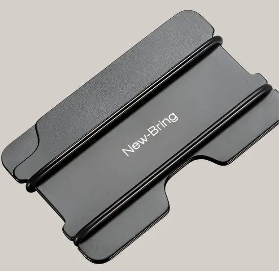 Aluminum Card Holder Wallet – Standard or Upgraded Black Standard