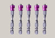 65 mm Magnetic Nut Driver Bit – 10 mm, 6 Options Purple