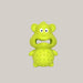 Natural Rubber Squeaky Dog Toy Green