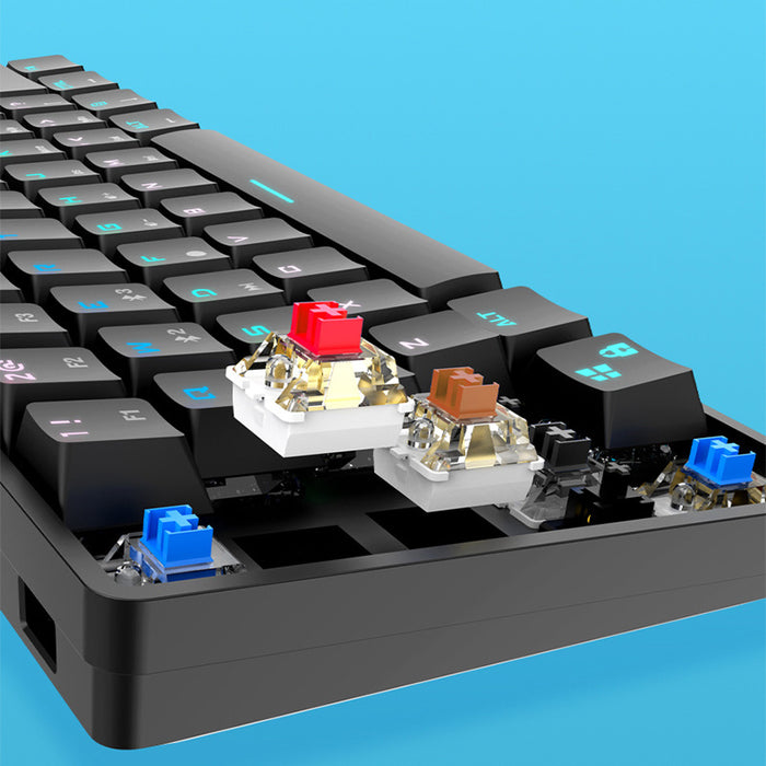 Wireless Bluetooth Keyboard Colorful PBT