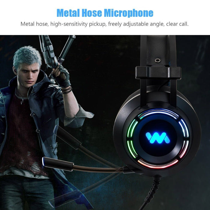 7.1-Channel Noise-Cancelling Gaming Headset