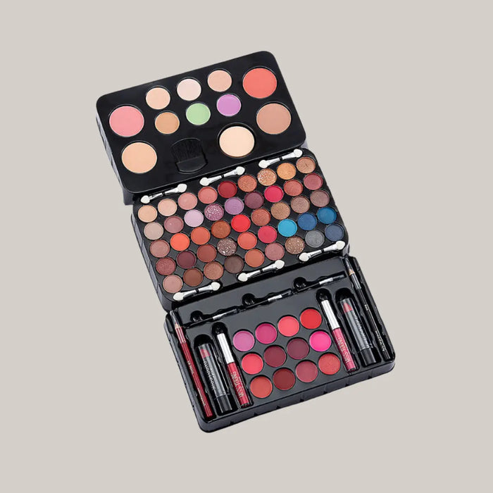 All-in-One Makeup Set with Eyeshadow, Lip and Blush – 3 Colors