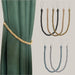 Modern Rope Curtain Tiebacks, Pair