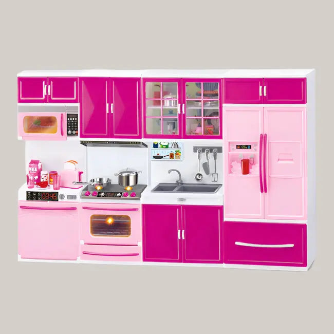 Kitchen kitchenware toys Pink