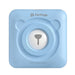 Mini Bliuetooth Wireless Thermal Printer Blue