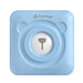 Mini Bliuetooth Wireless Thermal Printer Blue