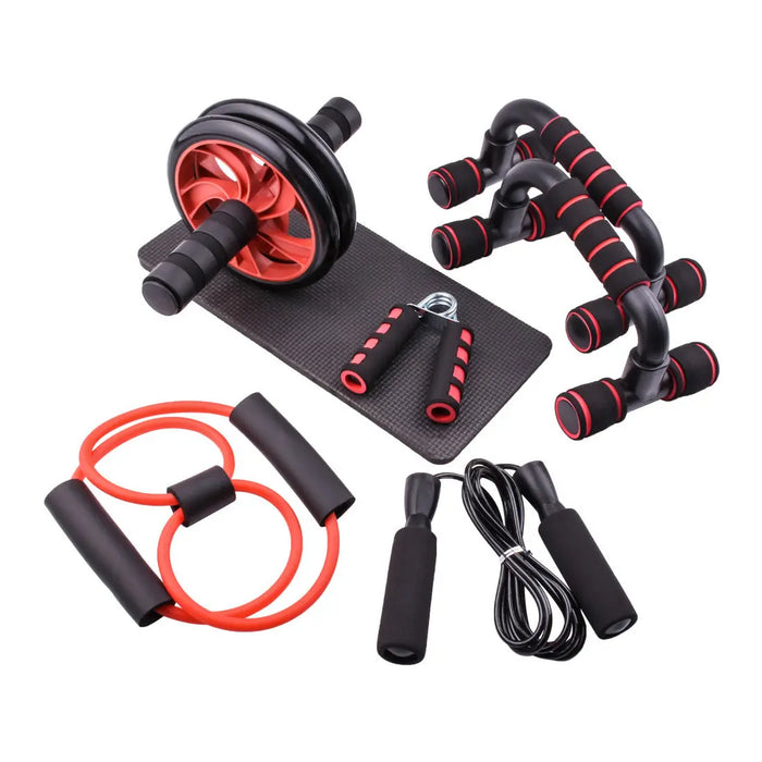7-Piece Ab Roller Workout Set – 4 Colors