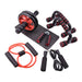 7-Piece Ab Roller Workout Set – 4 Colors Red