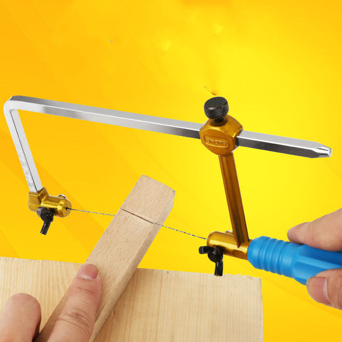 Multifunctional small fretsaw tool saw blade