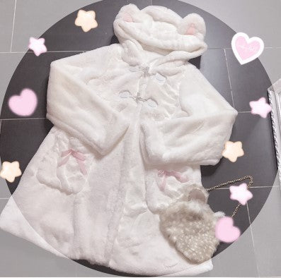 Women Winter Cartoon Fur Coats
