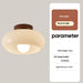 Three-Color LED Ceiling Lamp for Bedrooms Type D 28cm LED tricolor light