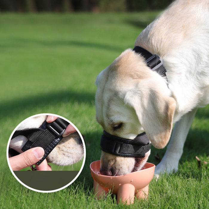 Dog Muzzle Adjustable Anti-bite Anti-barking Dog Muzzle Thickened Soft Foam