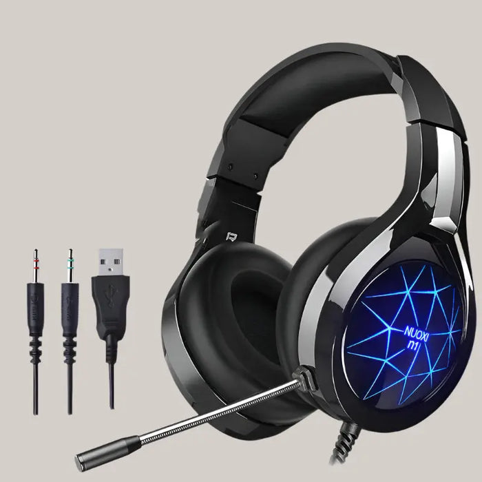 Headphones for video games Black N1