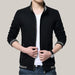 New Spring Autumn Men Casual Jacket Black1