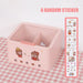 Adhesive Wall-Mounted PP Storage Box – 11 Variants Pink B