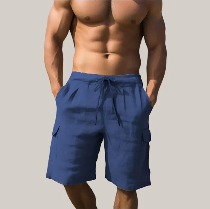 Men's Stylish Beach Shorts Navy Blue