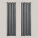 Modern Minimalist Grommet Curtain Panel