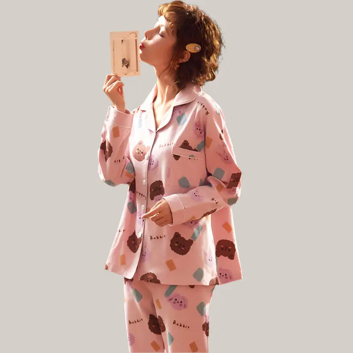 Spring And Autumn Pajamas For Pregnant Women
