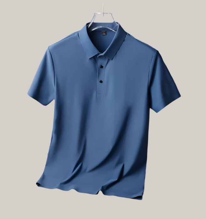 Breathable Lapel  T Shirt For Men