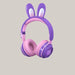 Rabbit Ear Headphones Purple