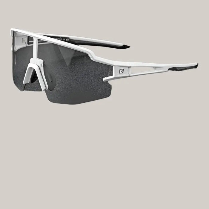 Polarized Myopia Glasses White black
