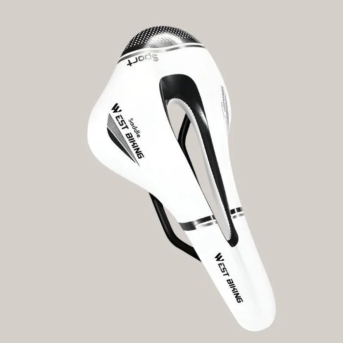 Hollow Bicycle Saddle – 7 Colors White black